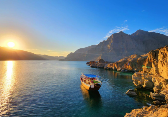 musandam sunset view
