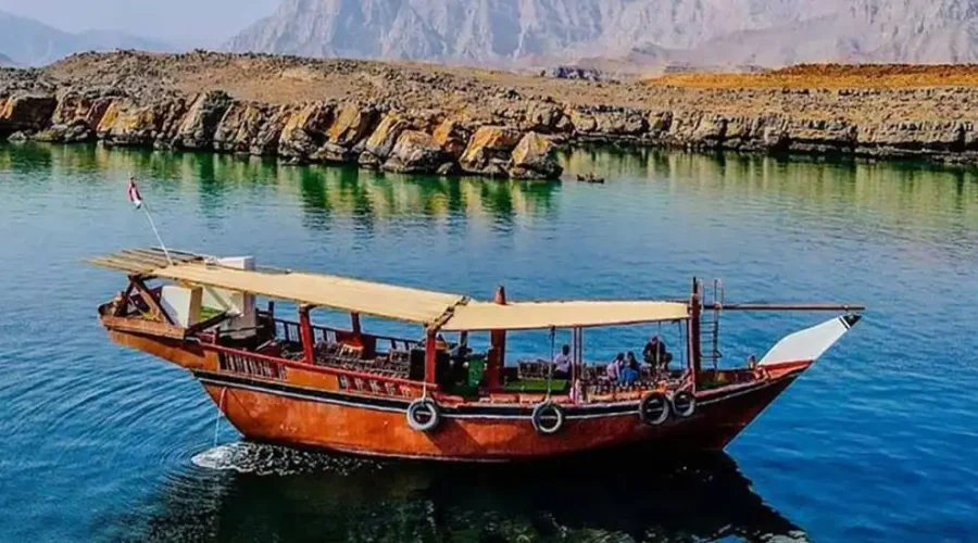 Musandam half day dhow cruise from Khasab
